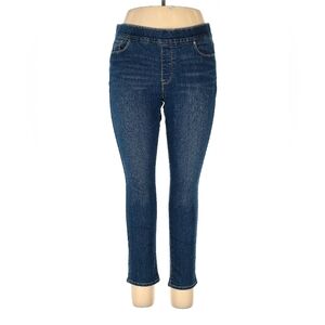 Levi Signature Women’s Dark Blue Stretch Denim Jeans, Size 16